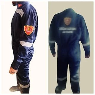 Overol en colores oscuros