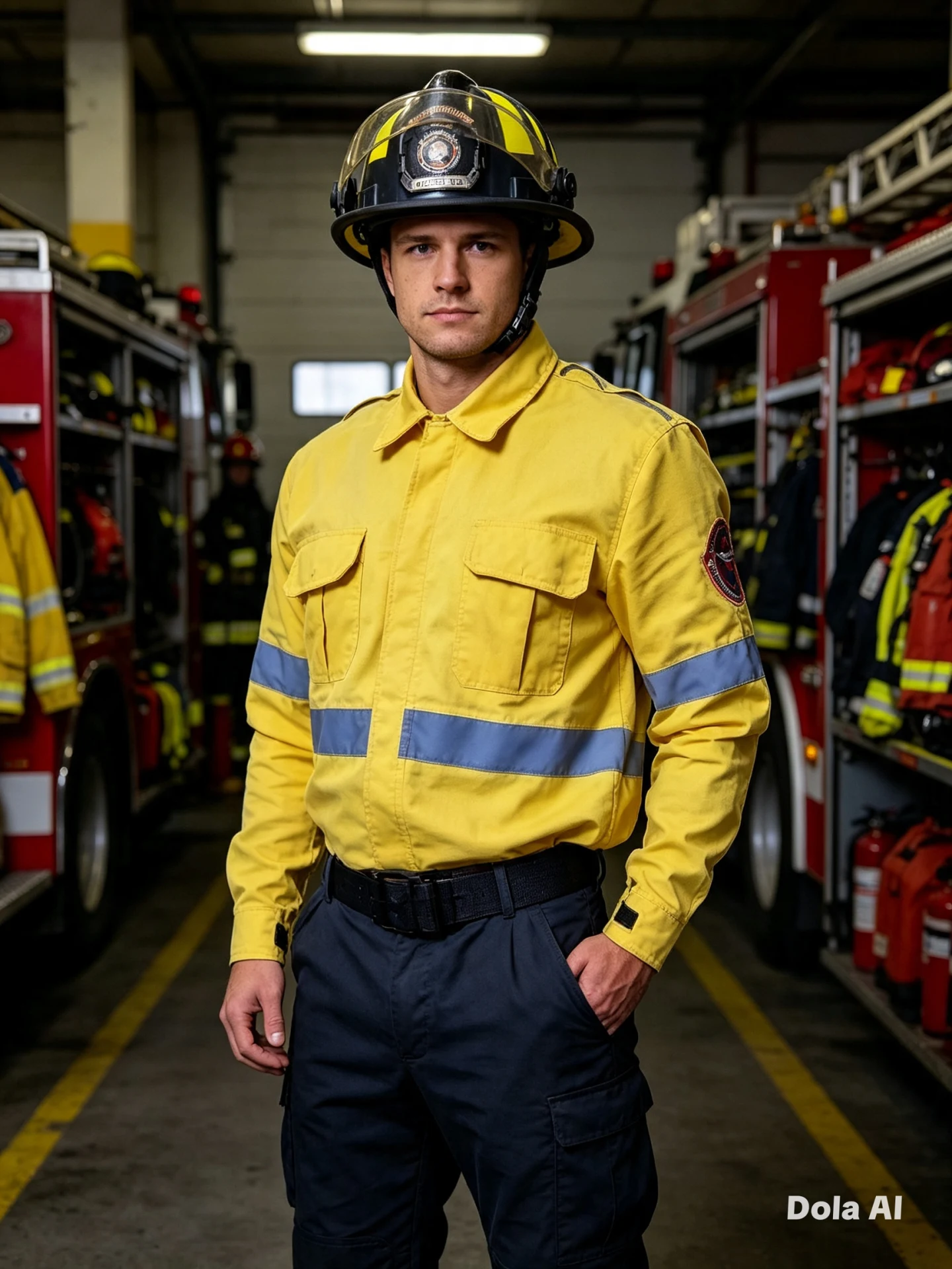 camisa y pantalon forestal bordado